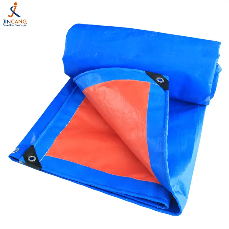 180g biru oranye pe tarpaulin